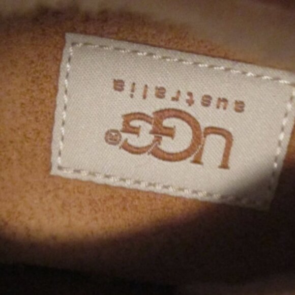 UGG Australia Womens Brown Suede Evera Fashion Oxford Sneakers Shoes Size 10 - Picture 3 of 5